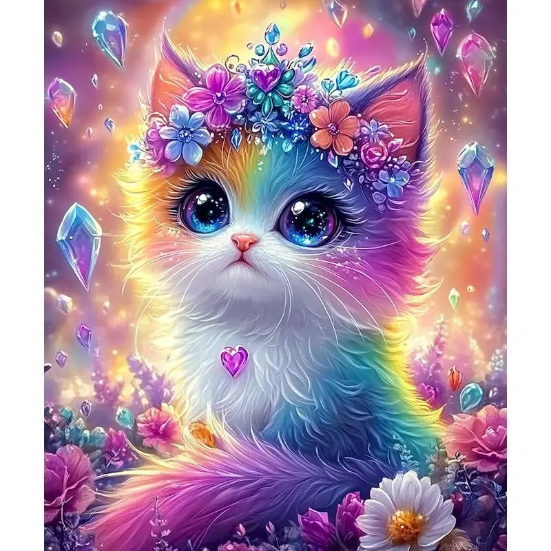 

RUOPOTY 5d Diy Diamond Painting Flower Sea Hedgehog Kits Rhinestone Embroidery Full Round/Square Diamond Animal Picture Diy Gift