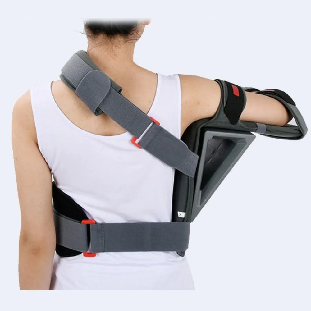 Adjustable Shoulder Abduction Fixation Brace Elbow Injury Shoulder Dislocation Orthosis Humerus Fractures Rehabilitation Brace