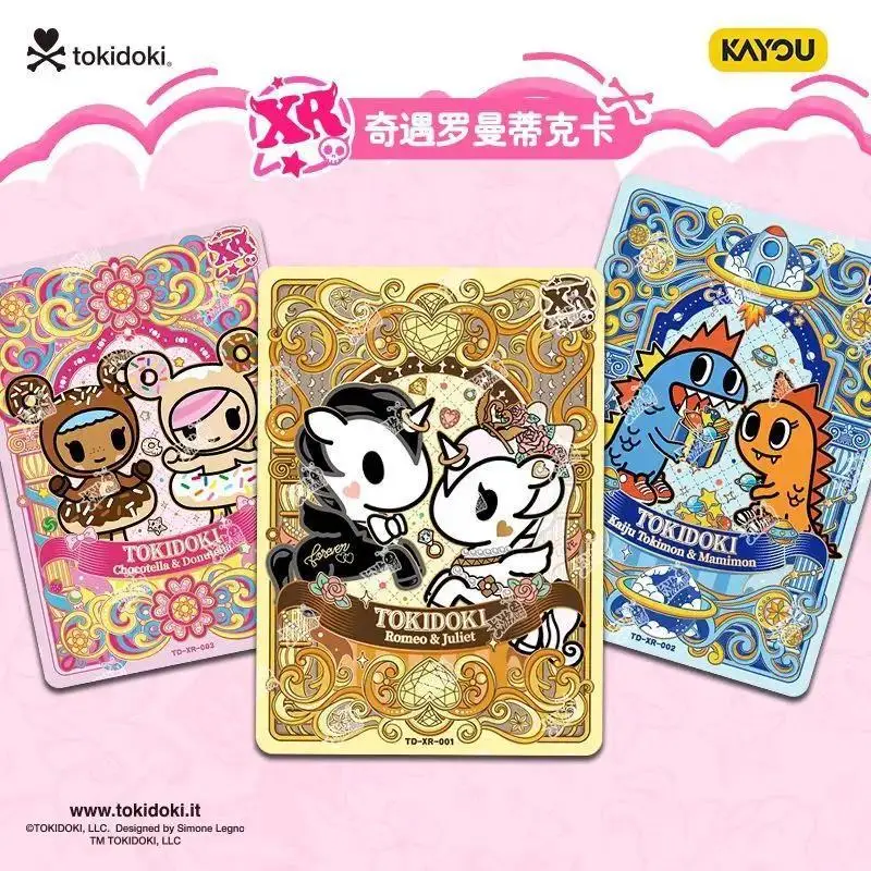 KAYOU Genuine TOKIDOKI Card Adventure Journey Collection Card Roaming Pack First Round Peripheral Card Trendy Play