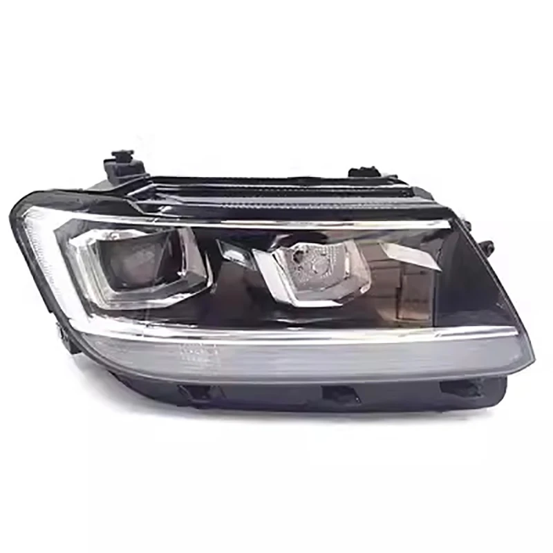 Car Headlights Assembly for Volkswagen Tiguan 2017~2020 Fog Lights Map Side Halogen Corne Lamps Driver Left Right LED Accessorie