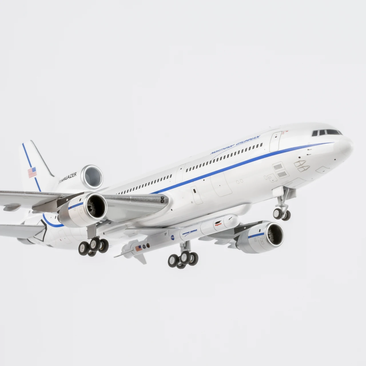 NG31037 1/400 L-1011 نموذج طائرة N140SC (منصة إطلاق الصواريخ) نموذج طائرة من سبيكة