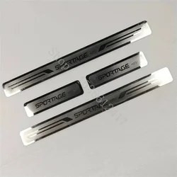 for KIA SPORTAGE hev 2016 2017-2024 Stickers Threshold Welcome Pedal car Accessories Stainless Steel Door Sill Scuff Plate