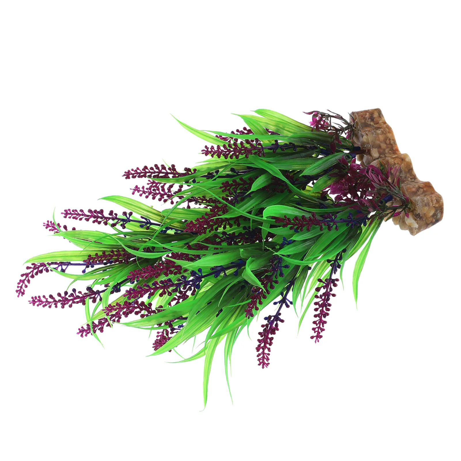 

Simulated Aquatic Plant Resin Material Safe Durable Vivid Aquarium Decoration Natural Warm Environment Fish Tank Supplies