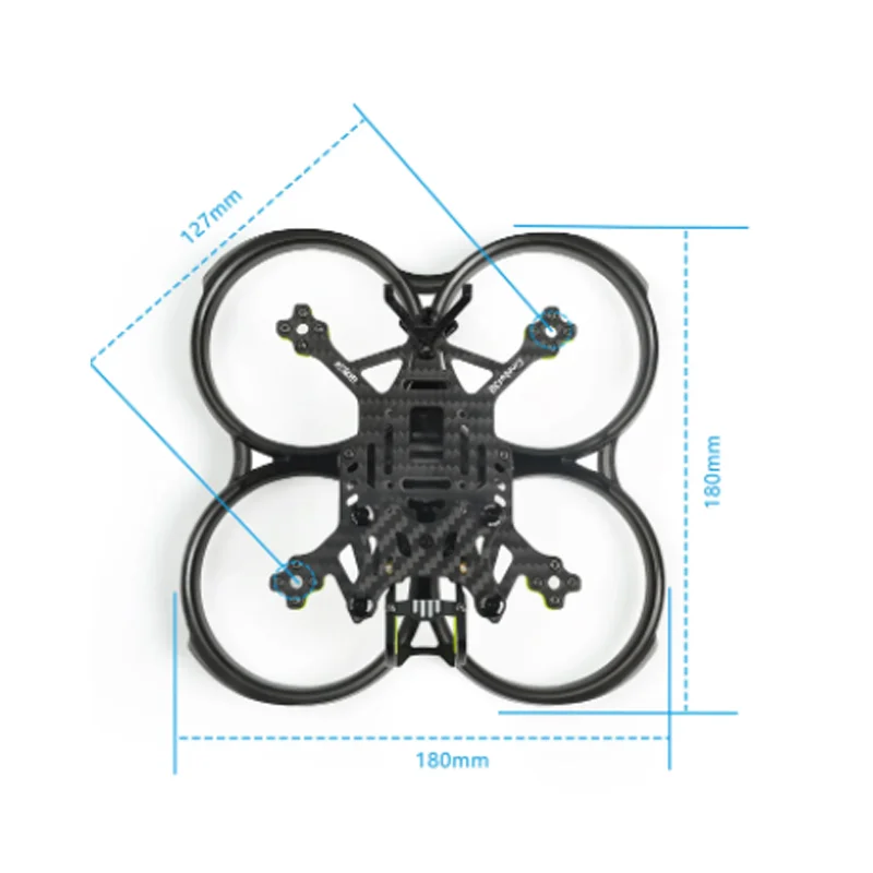 أجزاء الإطار GEPRC GEP-CT30 | مروحة 3 بوصة لـ Cinebot30 | كوادكوبتر FPV حرة #2