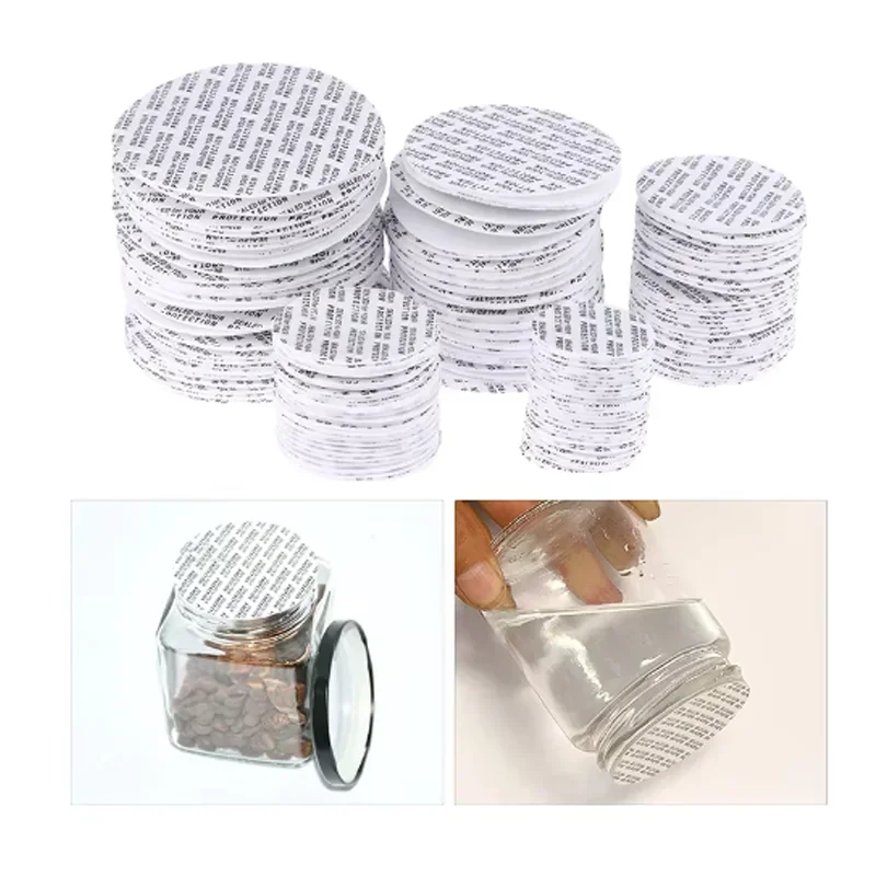 1000Pcs 20mm-101mm Sealing Stickers Self Adhesive Foam Seals To Stop Leak Packaging Accessories Cosmetics Bottles of Accessories