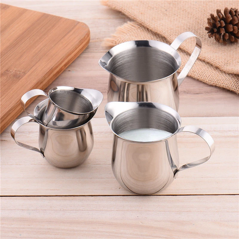 Kitchen Stainless Steel Milk Frothing Jug Cappuccino Tea Coffee Pitcher Craft Coffee Latte Milk Frothing Jug Pitcher