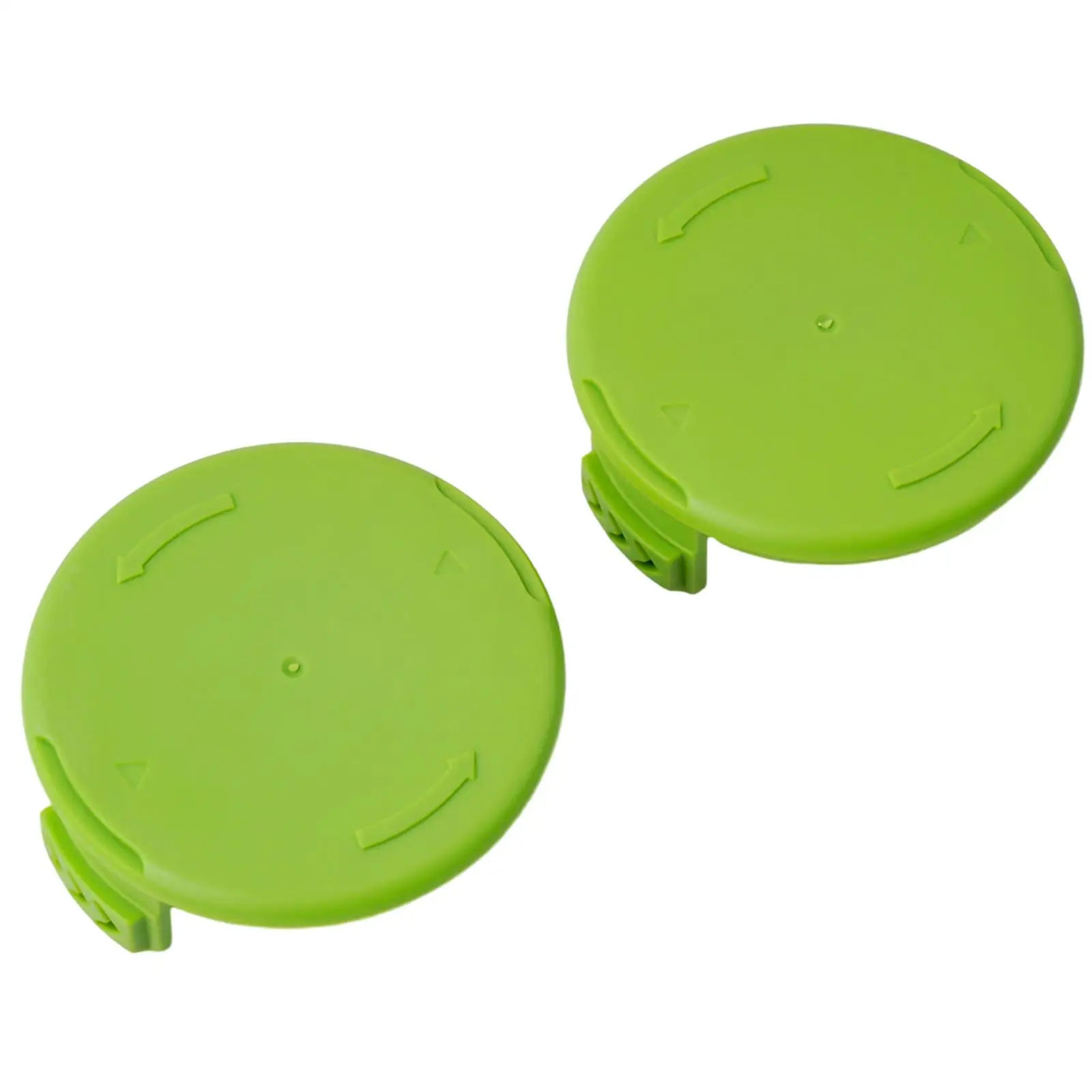 

Spool Cap Grass Cutter Trimmer 2pcs For 21262 2100202 210YEJQ Garden Power Tools Green PVC Spool Cap Replacement