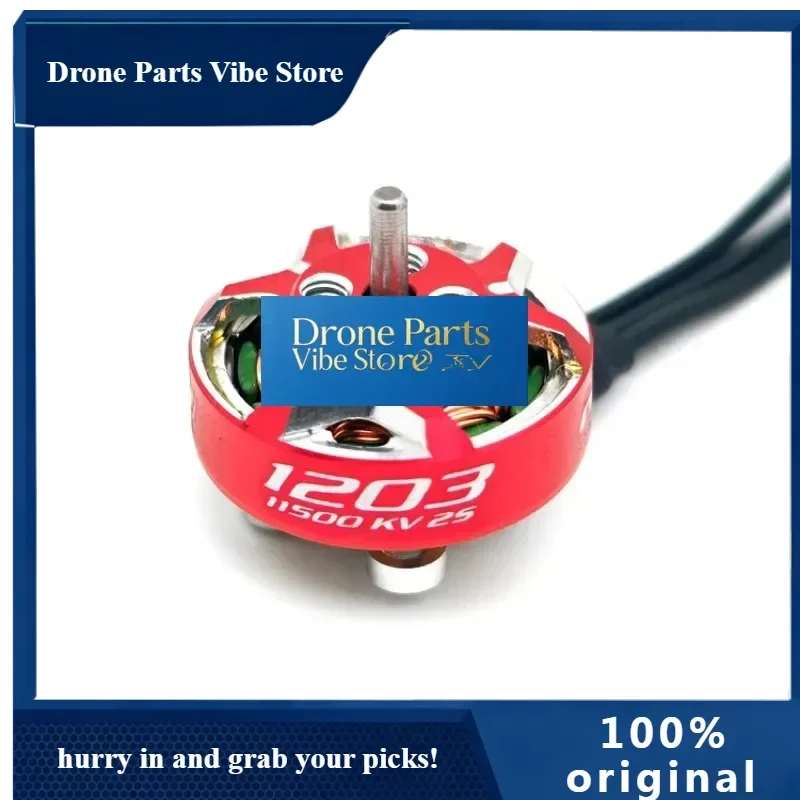 

Drone Parts4pcs Rcinpower GTS V3 1203 11500KV 2S 8000KV 6000KV Brushless Motor For 2~3inch Propeller RC FPV Racing Drones Quadco