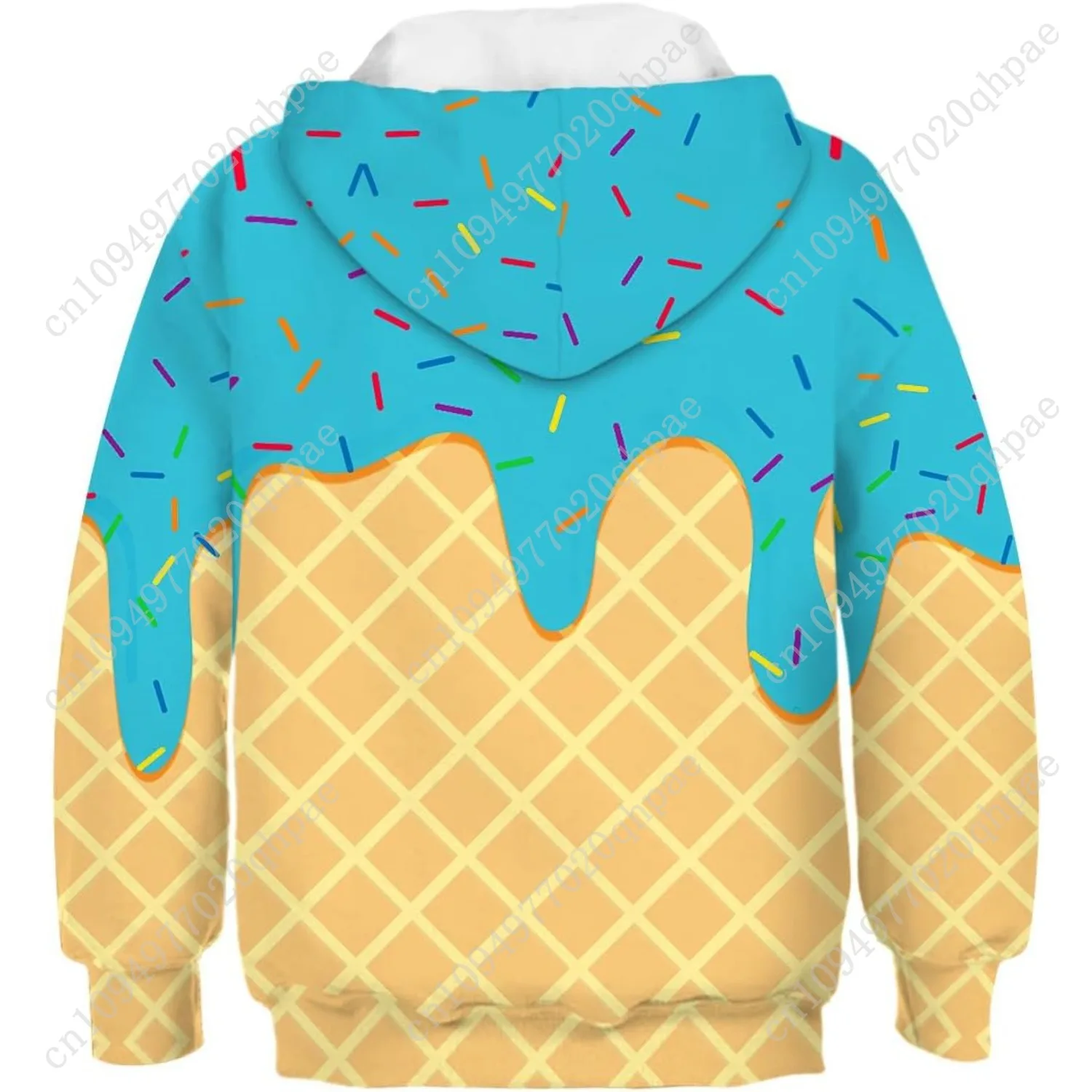 Bluza z kapturem Ainuno dla dzieci, chłopięca i dziewczęca, rozmiary 4-15 lat, zabawne bluzy z kapturem.