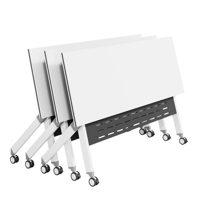 

Folding conference table, movable folding splicing folding training table and chairs, hotel conference room long table