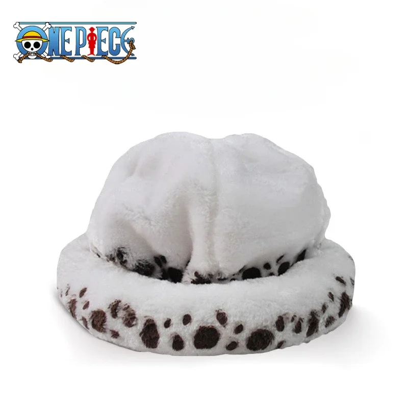 

Anime One Piece Trafalgar Law Plush Hat Cartoon Cosplay Cap Kawaii Cartoon Cos Props Costume Kids Birthday Gifts
