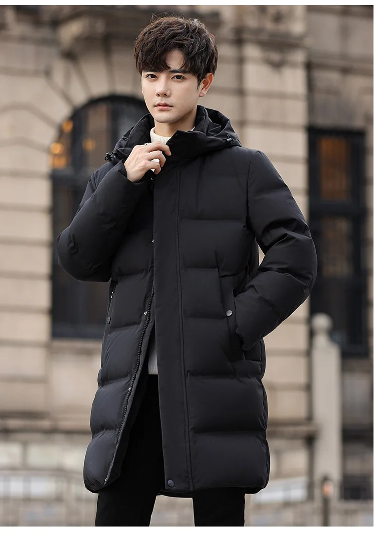 Canada New Style Men's Down Coats Parkas Hooded Winter Jacket Man White Goose Down Jacket Padded Puffer Jackets Padding HXY53211
