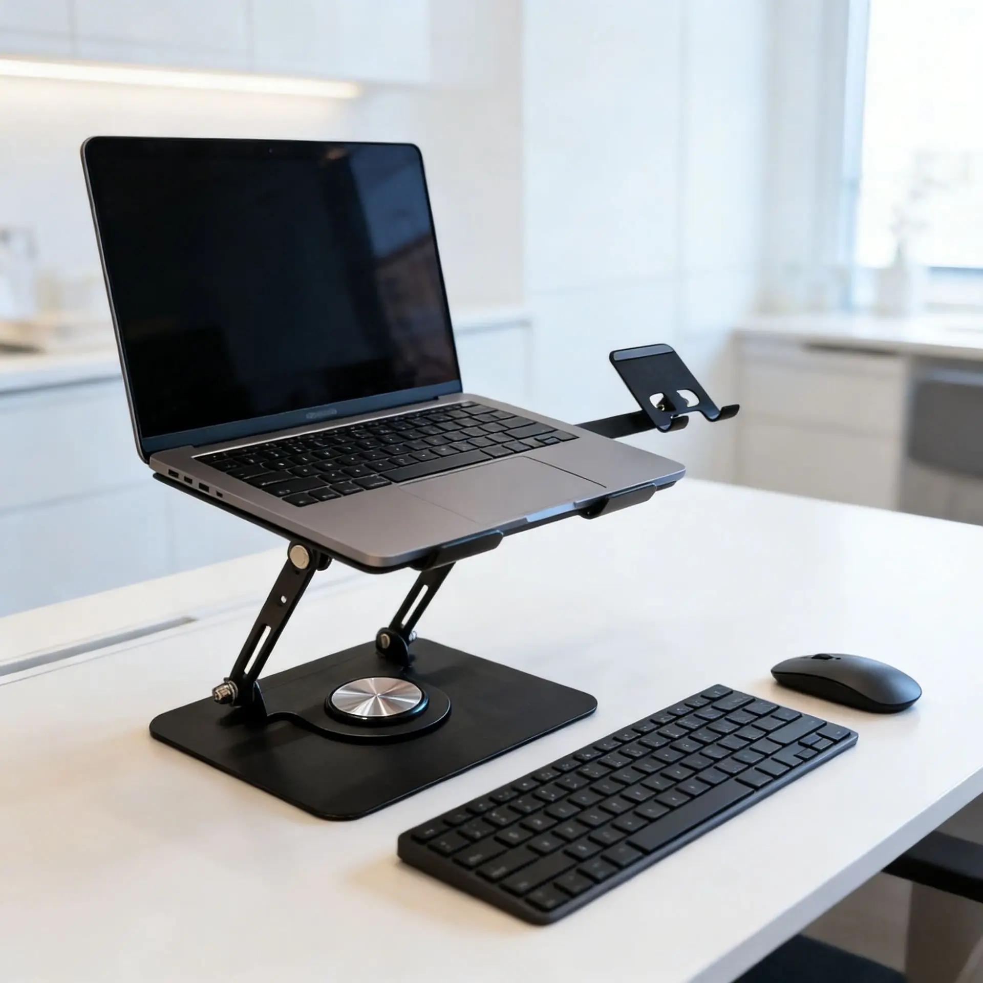 New Laptop Stand Rotating 360 Degrees, Support Bracket For Heat Dissipation, Lifting Desktop, Height Increasing Vertical JJ3039