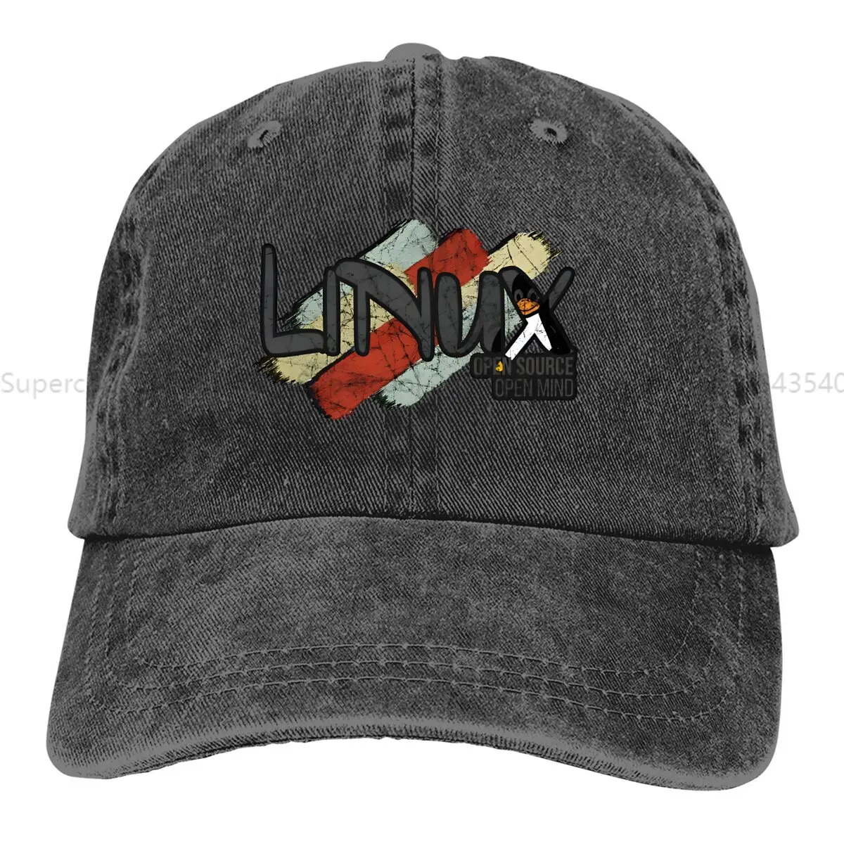 Linux Open Source Open Mind Baseball Cap Men Hats Women Visor Protection Snapback Linux System Caps