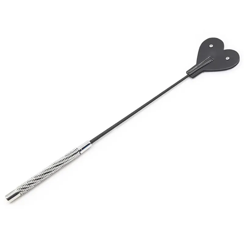 

50CM Riding Crop Whip with Heart-Shaped PU Leather Top Premium Quality Crops Equestrianism Horse Crop