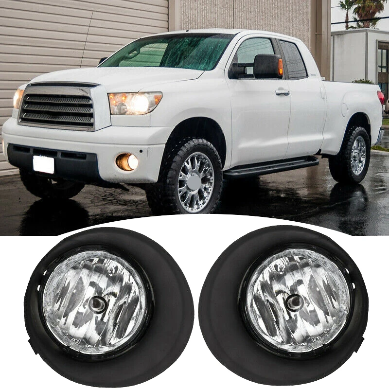 لتويوتا 07-13 تندرا 06-11 تاكوما 04-06 سولارا المصد الأمامي أضواء الضباب مصابيح القيادة + التبديل + أغطية مجموعة اليسار + اليمين