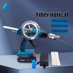 FTTR Invisible Optical Cable Hot Melt Glue Gun Indoor Transparent Fiber Hidden Single-core Optical Extension Cable Wiring Tool