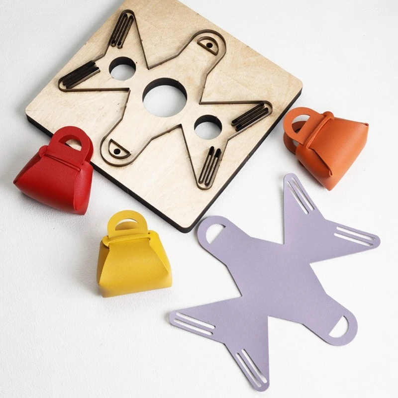 Bag Die Cutter Mini Leather Pattern Cutting Tool Sharp Durable DIY Craft Accessory For Handmade Leathercraft Making