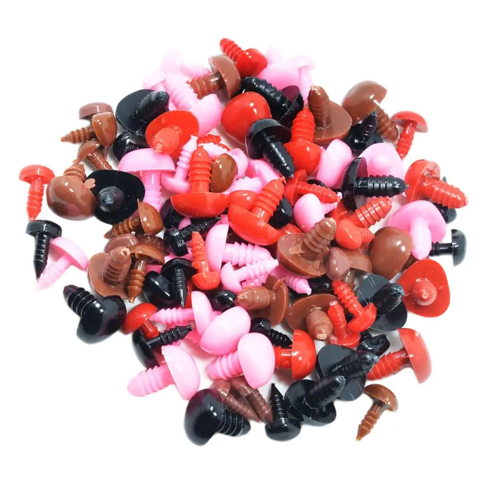 

Набор разноцветных пластиковых носов из 100 предметов для куклы, куклы, плюшевого животного, плюшевого мишки, куклы, поделки