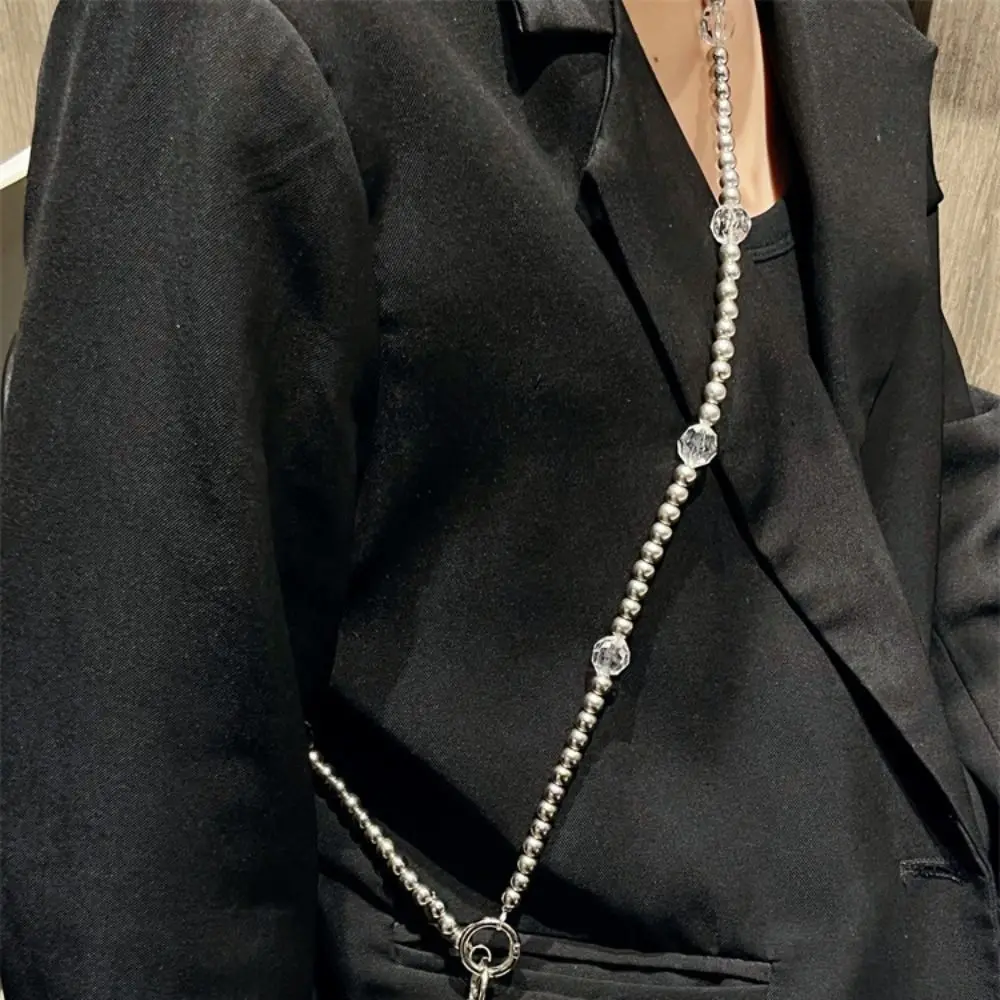 

Kawaii Crossbody Long Crossbody Phone Chain Long Beads Mobile Phone Chain Acrylic Sweet Cellphone Lanyard Phone Accessories