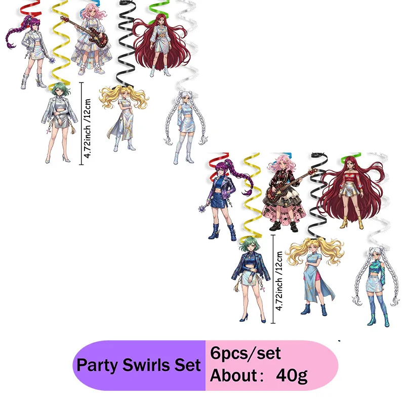 Bunte Sailor Moon Themen-Pappteller, Becher und Strohhalme im Cartoon-Stil für Familienfeiern, Geburtstagspartys und Geschenksets – Detail 19
