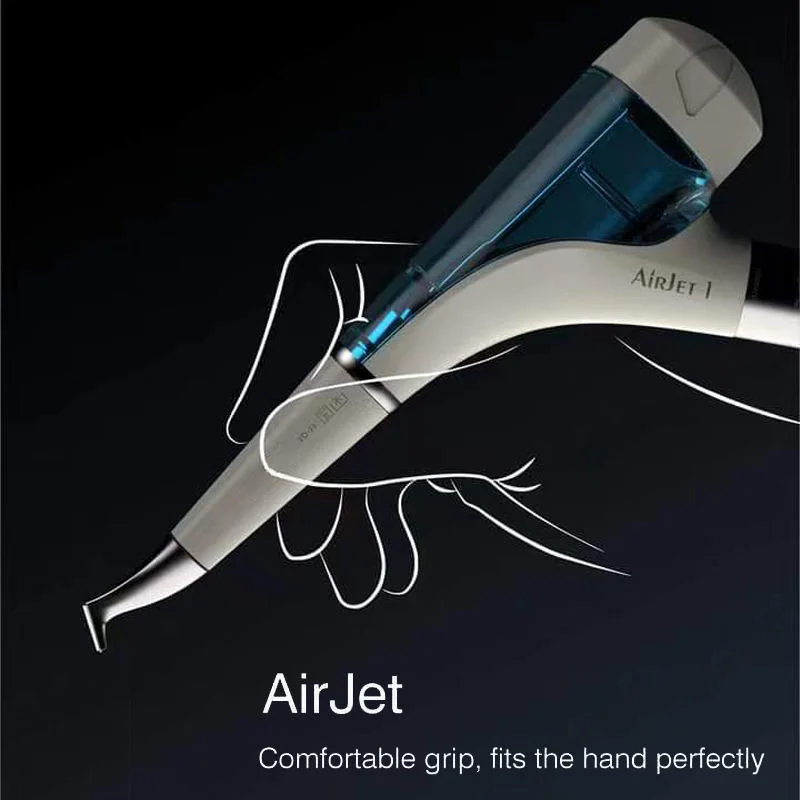 Medical Stainless Steel Airflow Prophy Unit Polisher Handpiece Airjet 1 Airjet 1S for Clinic  Polishing