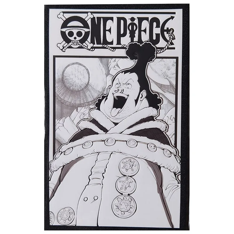 Tarjetas coleccionables de papel de colores raros de una pieza de Anime, Luffy Robin Sanji Nami Zoro Jinbe Law Hancock, juguetes para niños, regalo de cumpleaños