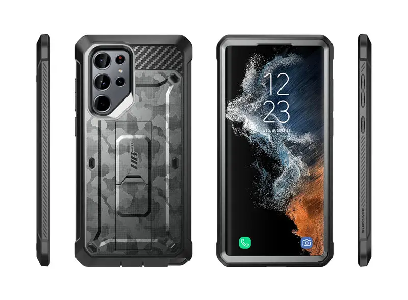 SUPCASE For Samsung Galaxy S22 Ultra Case (2022) 6.8 inch UB Pro Full-Body Holster Cover WITHOUT Built-in Screen Protector