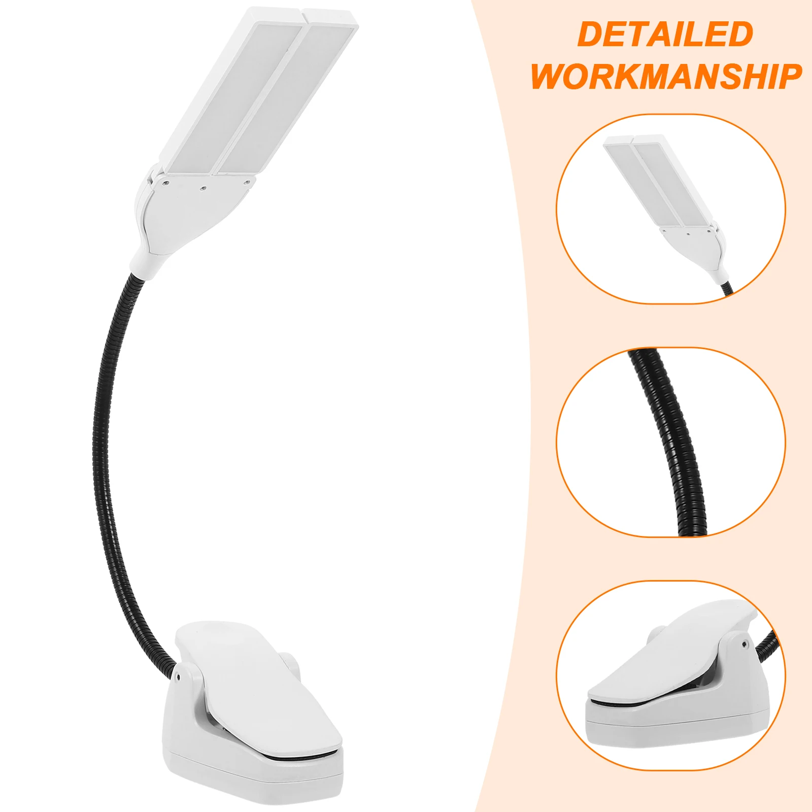

Charging Light Clip on Piano Music Lamp Lights Digital Lamps Led Bendable