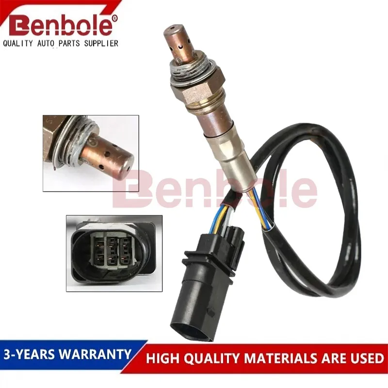 

(New) Upstream Oxygen Sensor 5-Wire For AUDI A4 A5 A6 A7 Q5 S4 S5 2.4L/2.8L/3.0L/3.2L 2005-2012 OEM 06E906265S 06E906265F