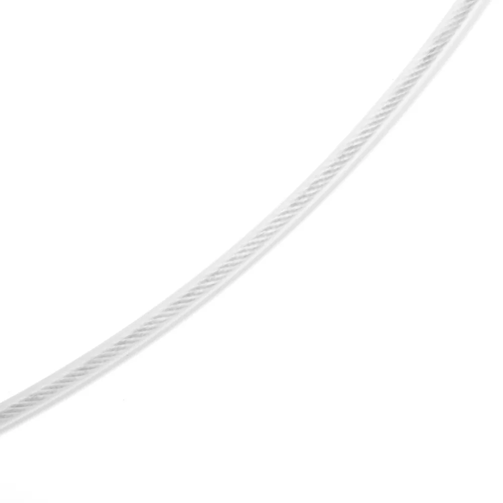 Durable Steel Metal Core Grass Trimmer Line Silver Universal Weed Eater String Round Compact Trimmer Spool Replacement