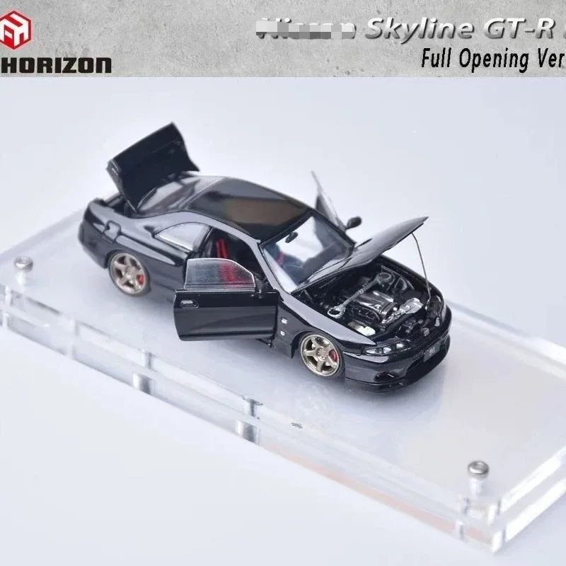 FH Focal Horizon 1:64 GT-R R33 Skyline  Alloy Die Casting Car Model Collection Model Boy Gift Christmas Gift  Gifts for Men