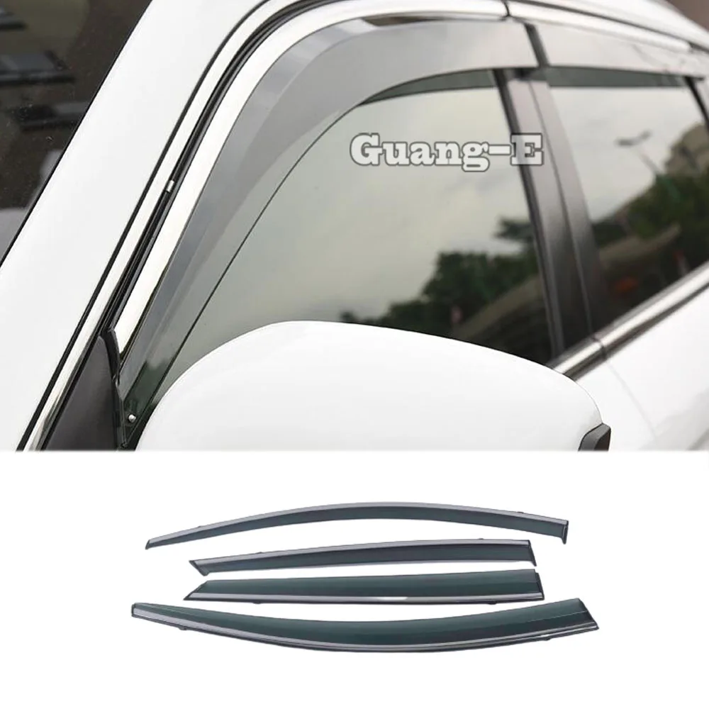 

For Toyota Prius PHV 2016 2017 2018 2019 2020 Automotive Accessories Plastic Window Glass Wind Visor Rain/Sun Guard Vent Frame