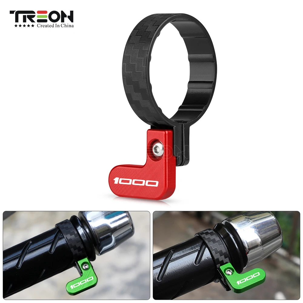 Motorcycle CNC Trottle Booster Clip Accelerator Assist Handlebar Labor Saver For Kawasaki Z1000 Z1000SX NINJA 1000