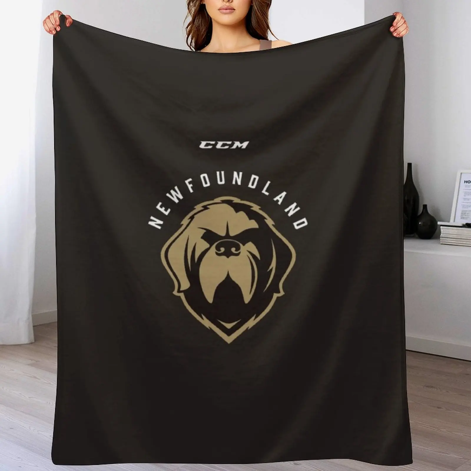 Best Selling - Newfoundland Growlers Merchandise Essential T-Shirt Throw Blanket Quilt Moving Fashion Sofas Polar Blankets