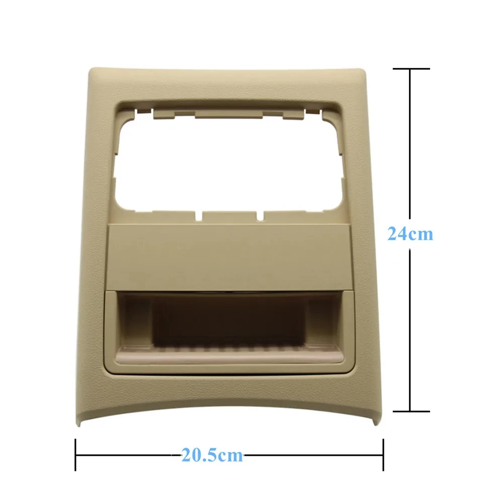 Tylna konsola środkowa wylot świeżego powietrza osłona kratki wentylacyjnej wymiana zewnętrznej ramy dla BMW serii 3 E90 E91 2005-2012 51167145681