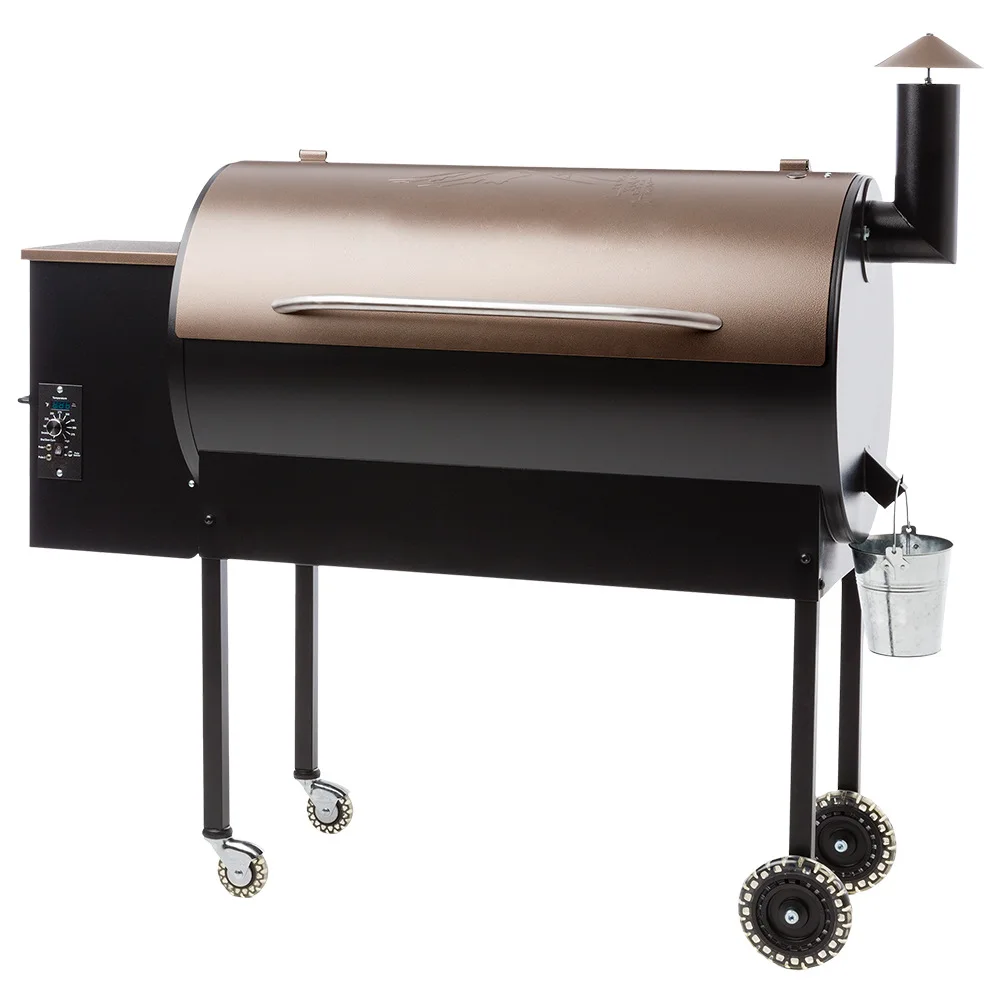 Portable Outdoor Grill Electric Grill Plate Wood Pellet BBQ Smoker for RV Camping Cooking BBQ