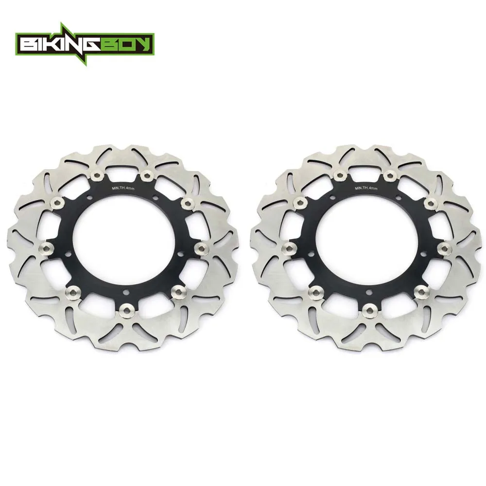 BIKINGBOY Remschijven voor MT-03 05-14 MT-09 ABS 14-25 Niken 900 18-25 Tracer 900 MT-09 Tracer ABS 15-25 Sport Tracker