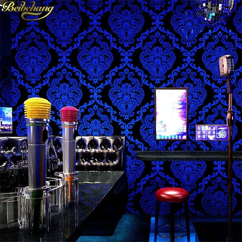 beibehang papel de parede 3D wallpaper for walls 3 d Embossed European Damascus Wall Paper Home Decor TV Background Living Room