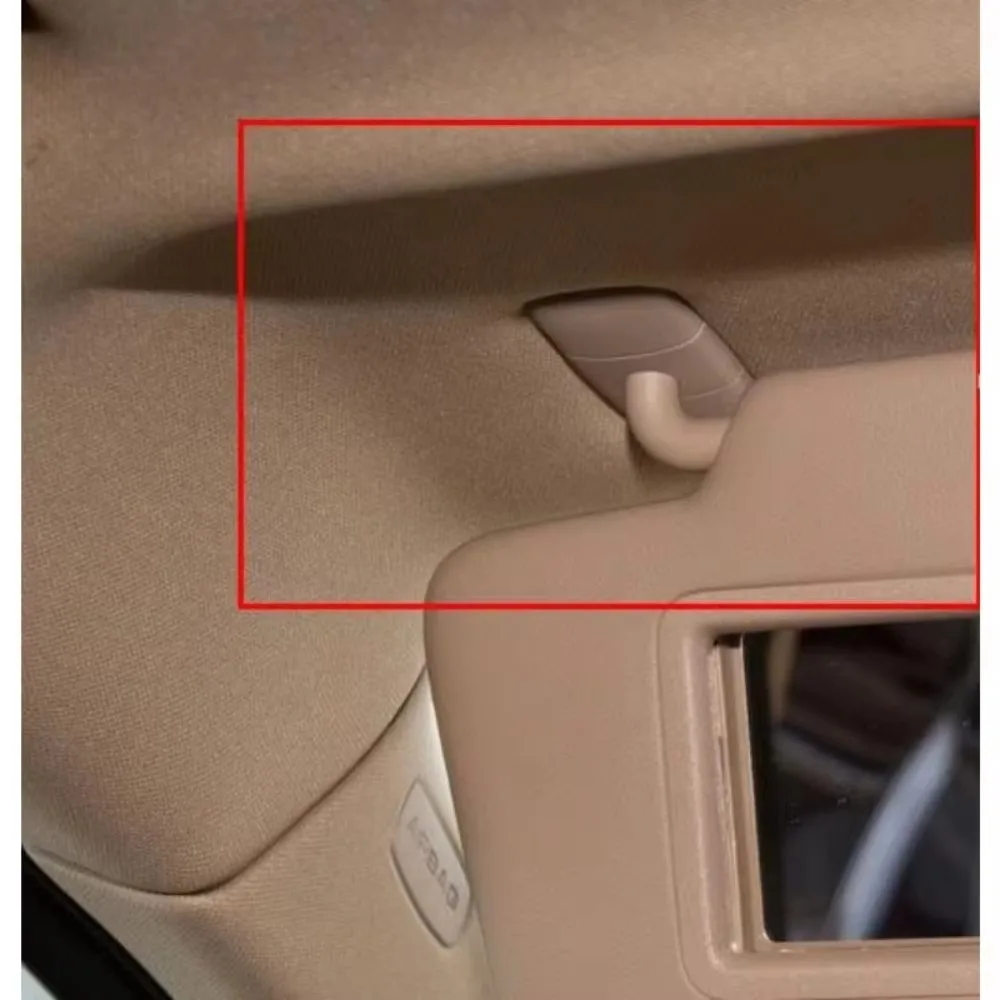 Auto Sun Visor Fixing Clip Rotation Shaft Black Beige for Porsche Macan 1pc Brand New 5G0857642D
