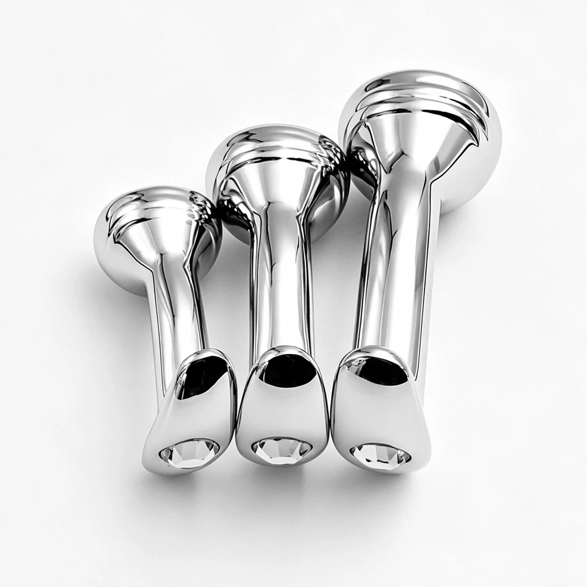 Metal Dildo Anal Plug Gem Base Butt Plug Outdoor Wear Anchor Close-Fitting Design Male and Female Masturbators Adult Sex Toys view 4