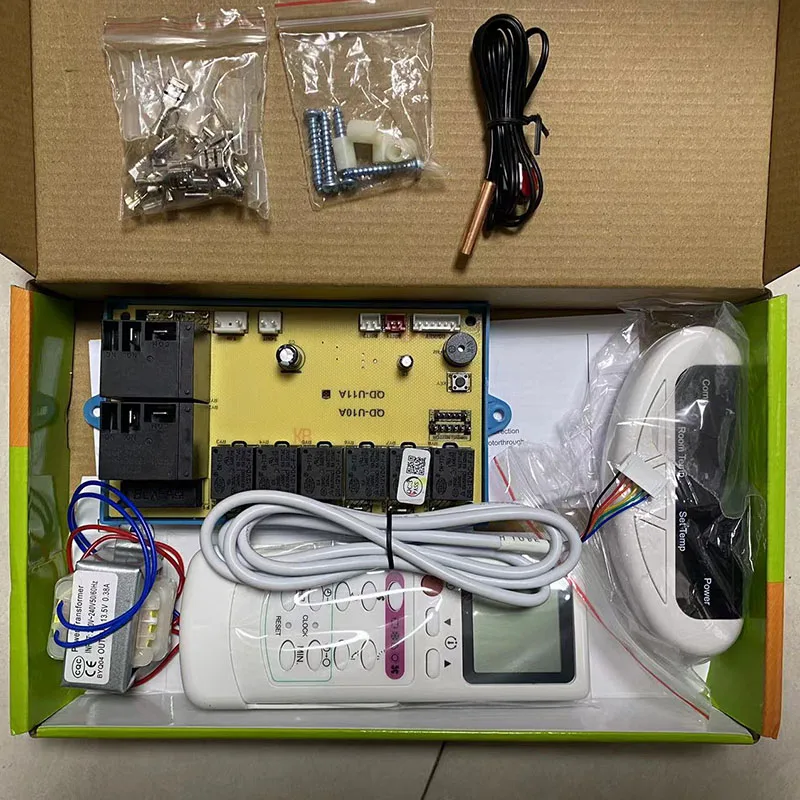 Split Air Conditioner pcb Control Board Modification Board Control Panel QD-U11A With Temperature Display Screen