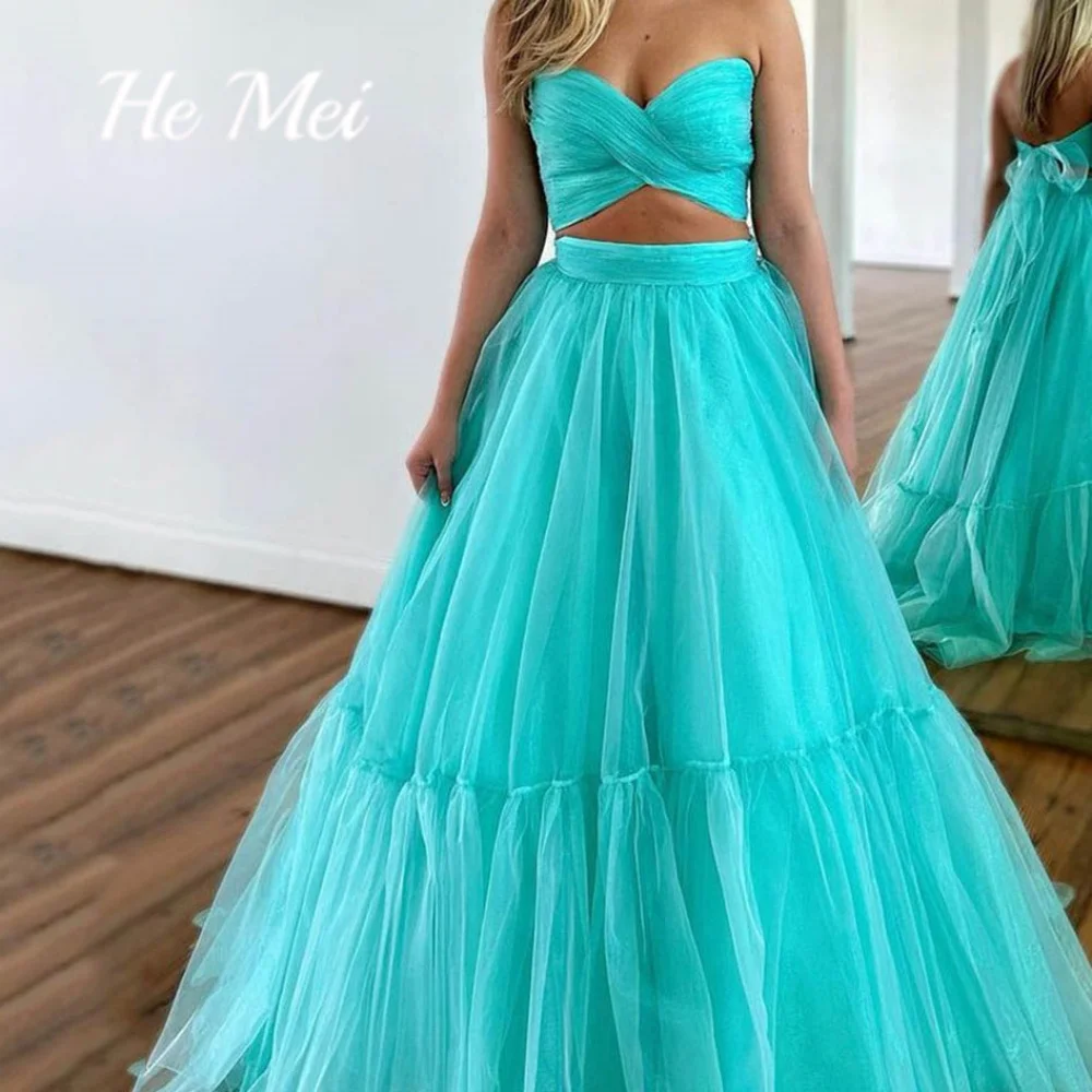 Prom Dress For Women Modern Sweetheart Neck A Line Boho Gowns Sleeveless Backless Floor Length Party Dresses فساتين الحفلات