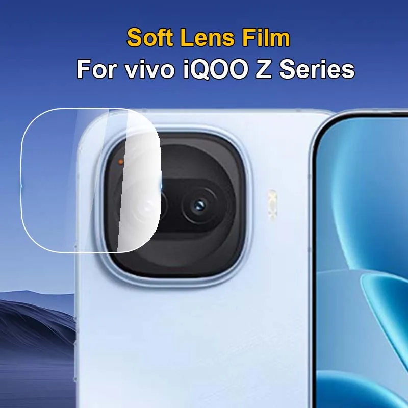 

For VIVO iQOO Z11 Z10 Z9 Turbo Z9X Y200 GT Y37 Pro Clear Ultra Slim Back Camera Lens Protector Soft Film -Not Tempered Glass