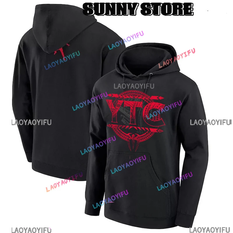 Roman Reigns OTC  YTC  OG  UCE Pullover Hoodie - Black