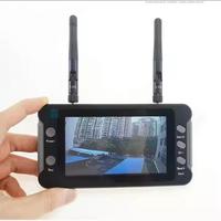 5.8G FPV Monitor with DVR 40CH 4.3 Inch 800*480 High Brightness LCD Display NTSC/PAL Auto Search Video Recording RC FPV Drone