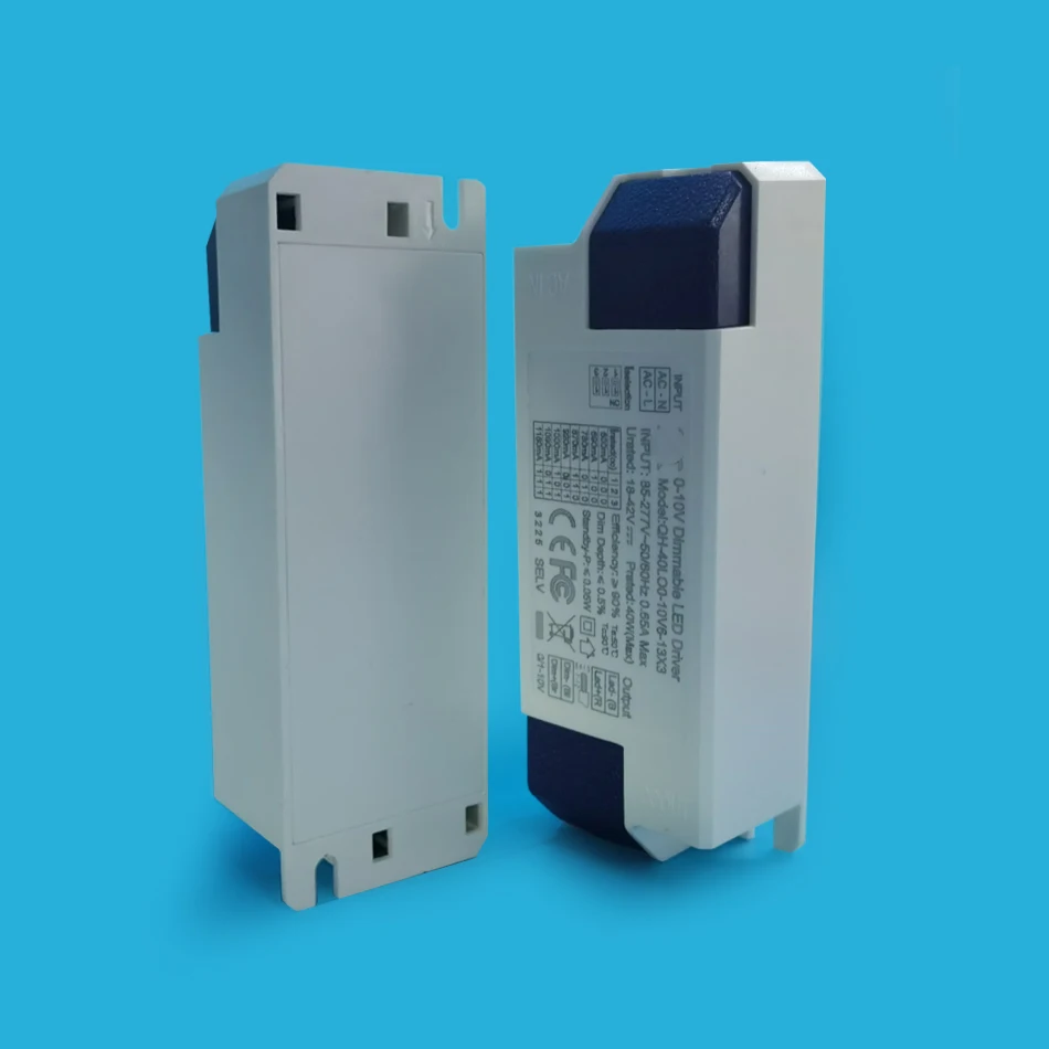 1-5PCS 0-10V Dimmable LED Driver DC 18-46V 300mA 450mA 500mA 600mA 900mA1100mA 1200mA 5-40W LED Power Supply Transformer 0-100%