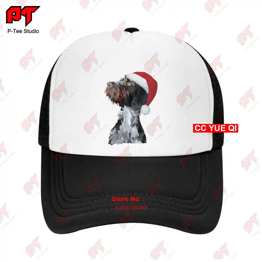 Deutsch Drahthaar German Wirehaired Pointer Baseball Caps Truck Cap TAN8