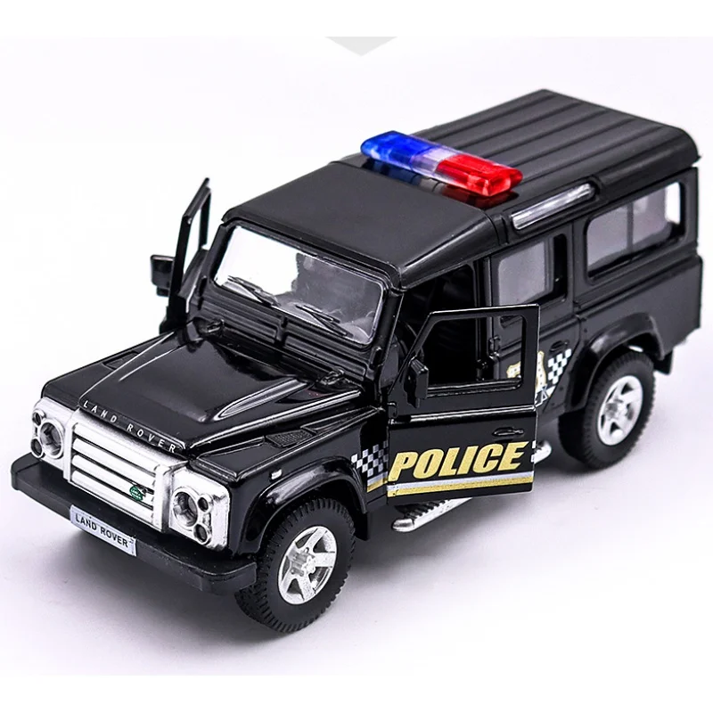 Direct deal Diecast Toy Vehicles 1:36 Police car simulations Car Toy Can Open The Door and Pullback Function For Children Gift