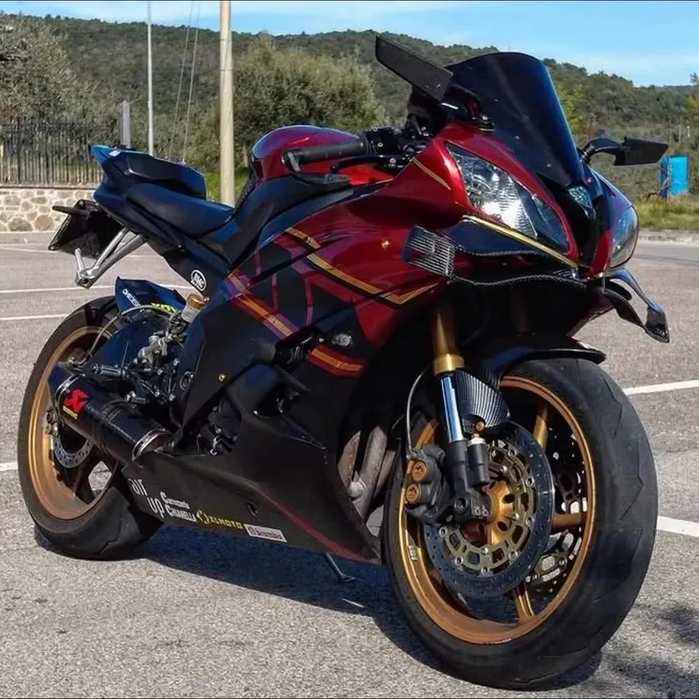 For YAMAHA YZF-R6 2008-2015 Motorcycle WING DOWNFORCE NAKED FRONTAL SPOILERS r6 Front Spoiler Lower Spoiler Lower Lip GP WING
